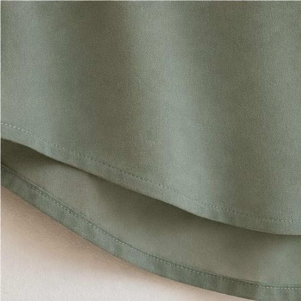Sage Ruffle Collar Blouse - Picture 6 of 6